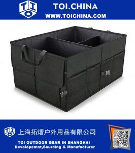 Car Trunk Organizer Heavy Duty Collapsible Foldable Car Organizer for Groceries, Tools And More Ideal for Cars, Trucks, SUVs